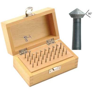 Swiss 90 Degree Hart Bur Master Kit 28 Pieces 0.90 mm To 5.00 mm - Otto Frei