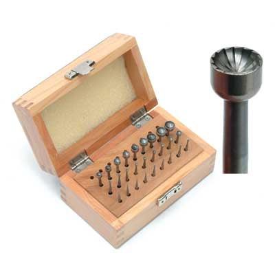 Swiss Cup Bur Master Kit 27 Pieces. 0.90mm to 10.00mm - Otto Frei