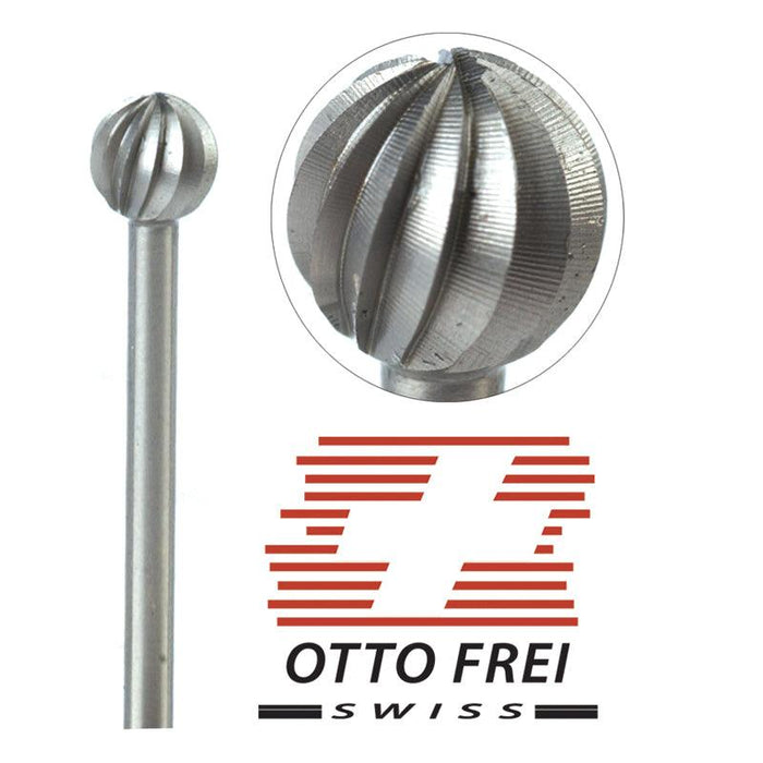 Swiss Fig. 1 Ball Burs 4.00mm-8.50mm - Otto Frei