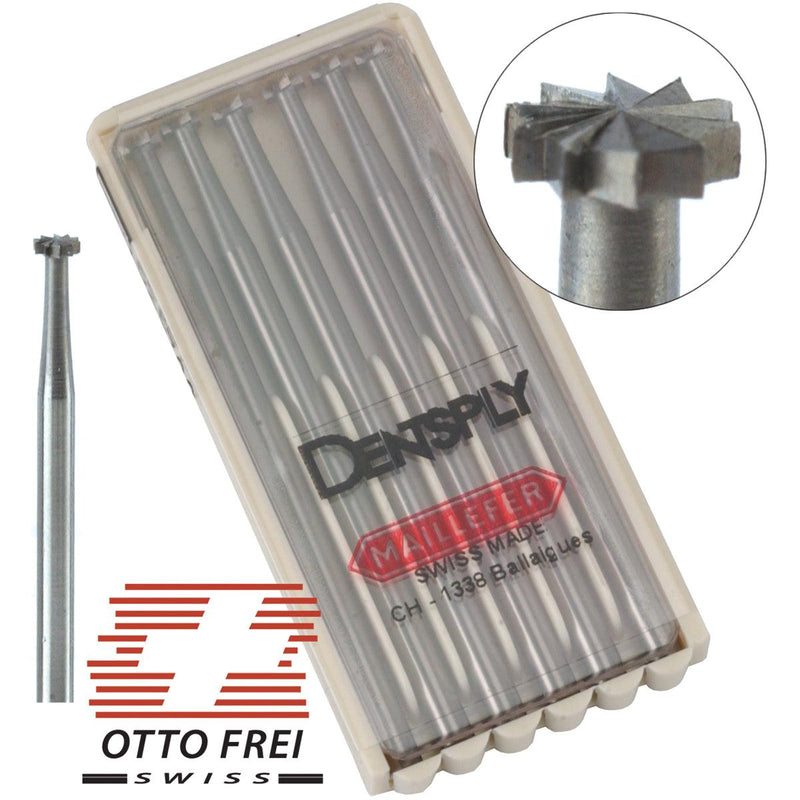Swiss Fig. 2 Wheel Burs .60mm-2.90mm - Otto Frei