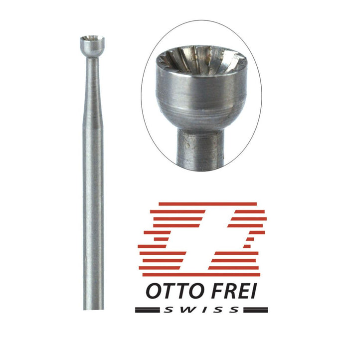 Swiss Fig. 77B Cup Burs 4.00mm-10.00mm - Otto Frei