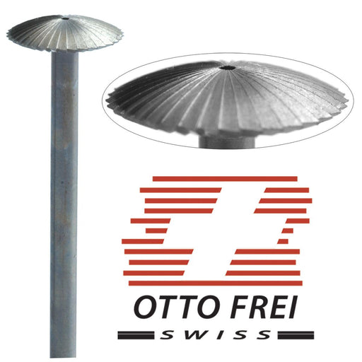 Swiss Fig. HH Knife Edge Wheel Burs 6.00mm-10.00mm - Otto Frei