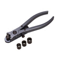 Pinze piega-anelli in alluminio Swiss Made - con anelli in metallo nero