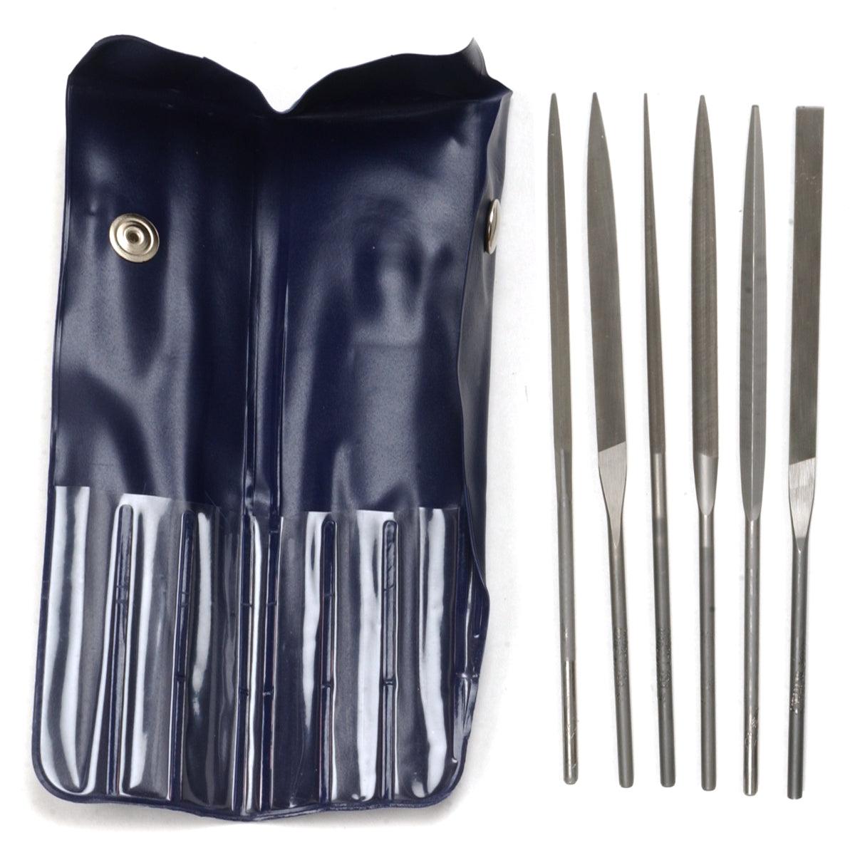 Teborg Needle File Set 6-Piece 5-1/2
