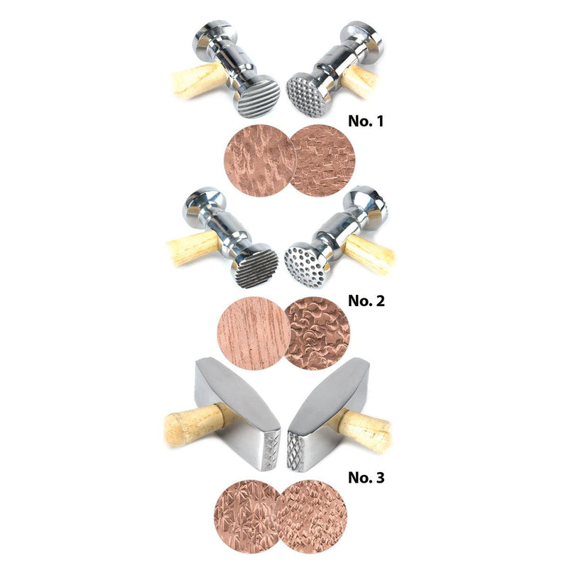 Texturing Hammers - Kit of 3 - Otto Frei