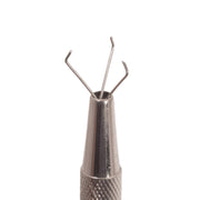 Three-Prong 4-3/4" Stone Holder Tweezers - Otto Frei