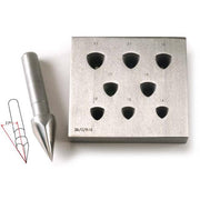 Trillion Bezel Block Large 14mm to 21mm 18 Holes 17 Degree - Otto Frei