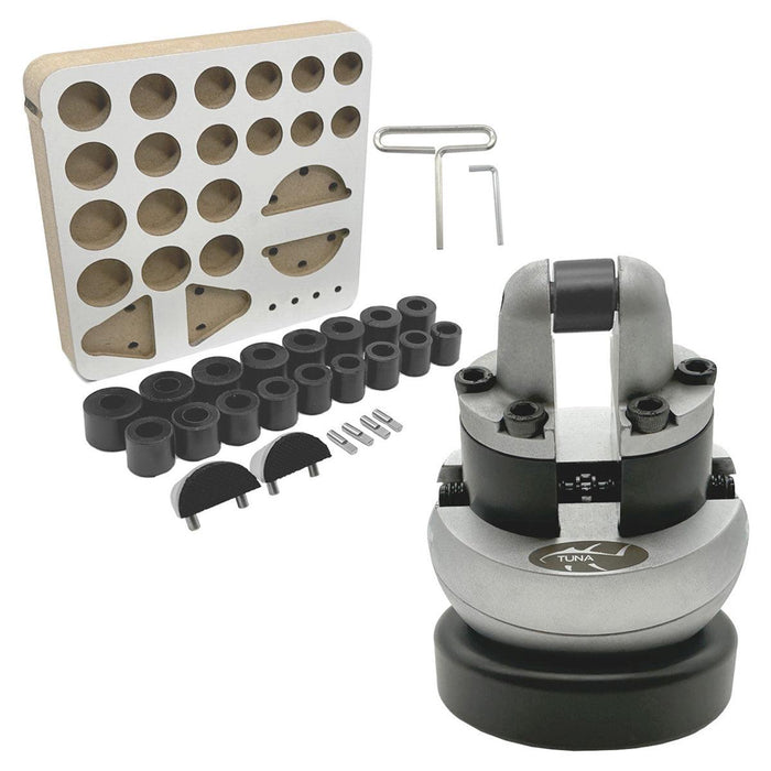 TUNA Microblock Ball Vise With Inside Ring Holder Attachment Set - Otto Frei