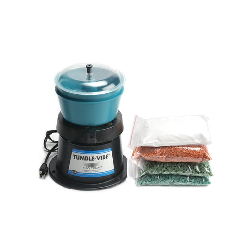 TV-5 3-Pint Vibratory Tumbler Metals Polishing Kit - 230V - Otto Frei