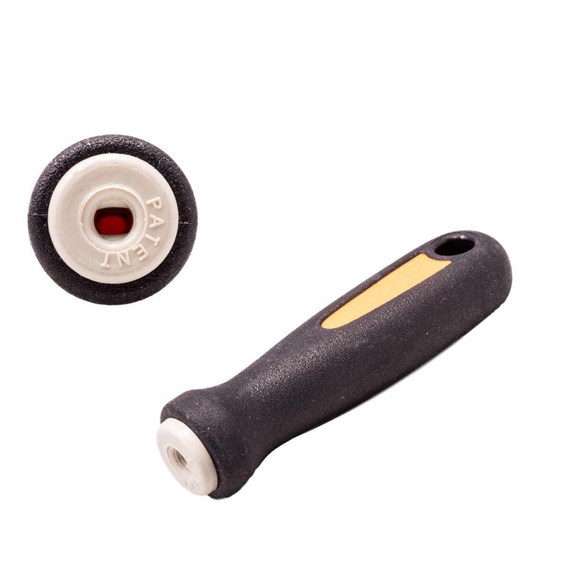 Vallorbe AGILA ALS302-3 Orange Plastic File Handle-for 10" Round & Square Saver ECO LS Files - Otto Frei