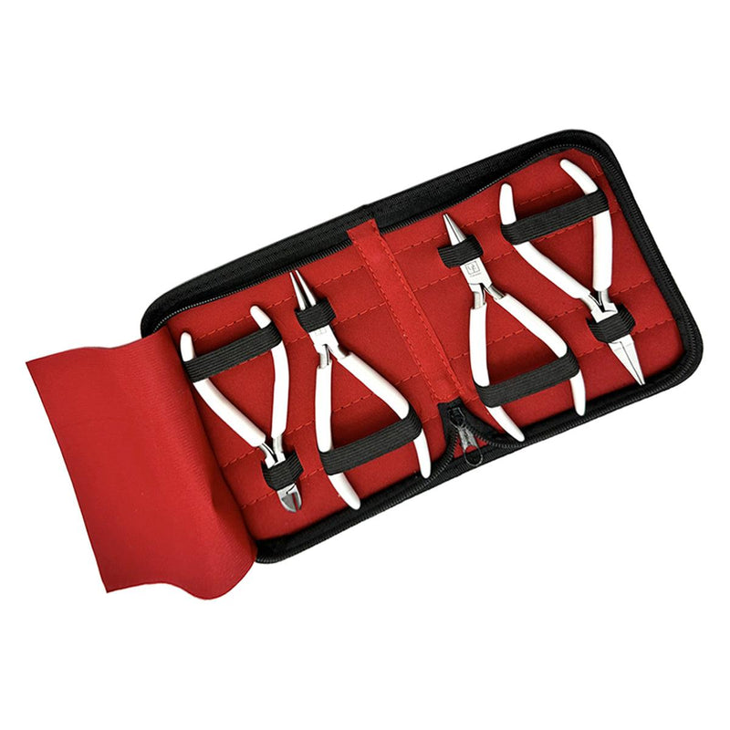 Value Line 5" Pliers Kit of 4 In Zippered Pouch - Otto Frei