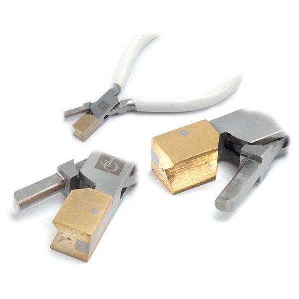 Value Line Brass V-Slot Ring Bending Pliers - Otto Frei