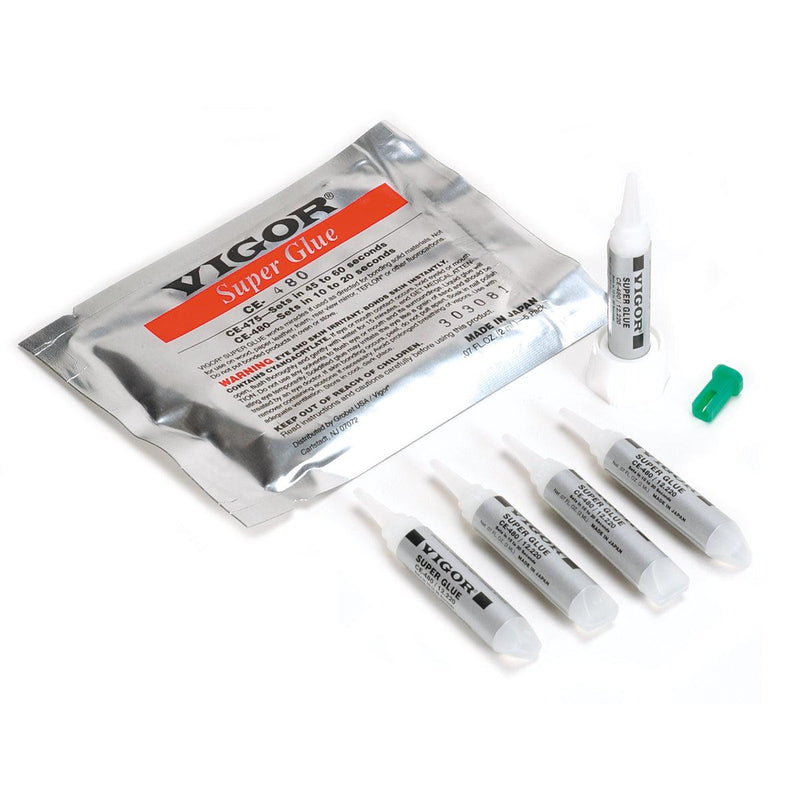 Vigor Super Glues-Fast Set or Slower Set - Otto Frei