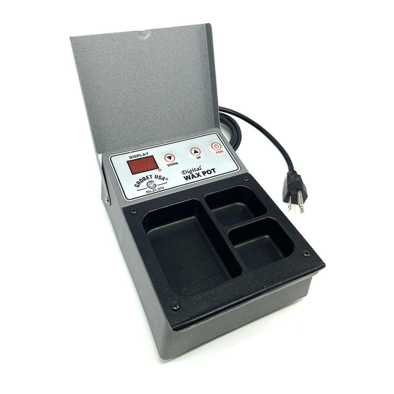 Waxing Pot With 3 Compartments & Thermostat Control - Otto Frei