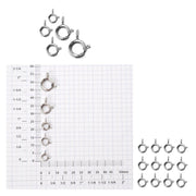 White Gold Filled Spring Ring - Pack of 12 - Otto Frei