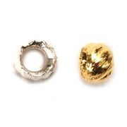 White Plated & Gold Plated Bead Crimps-2.5mm - Packs of 144 - Otto Frei