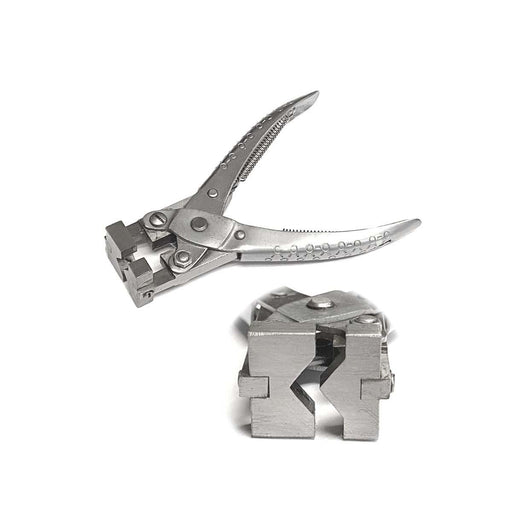 Wide Jaw Bending V-Shape Parallel Pliers - Otto Frei