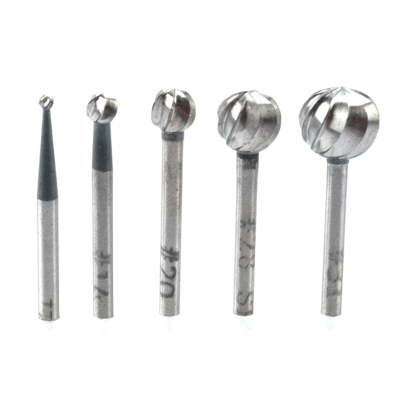Wolf HSS Round Ball Wax Burs 1.70mm-8.90mm - Otto Frei