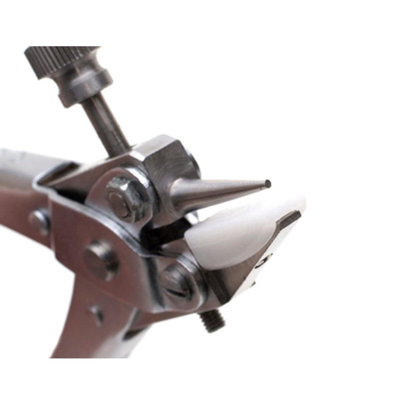 Wubbers Nylon Flat Nose-Round Nose Parallel Pliers-with Extra Nylon Jaw - Otto Frei