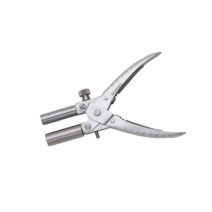 Wubbers Round Nose Parallel Pliers-Jaws 14mm & 12mm - Otto Frei