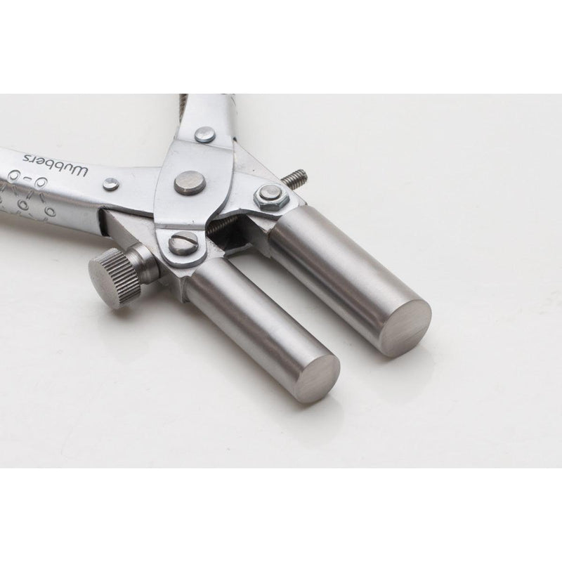 Wubbers Round Nose Parallel Pliers-Jaws 14mm & 12mm - Otto Frei