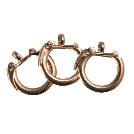 Yellow Gold Filled Key Rings - Packs of 3 - Otto Frei