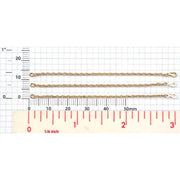 Yellow Gold Filled Seiko/Citizen Guard Chain - Otto Frei