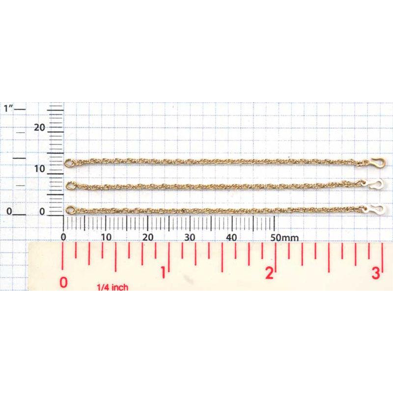 Yellow Gold Filled Seiko/Citizen Guard Chain - Otto Frei