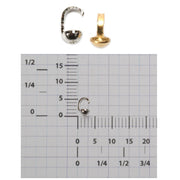 Yellow Plate & White Plate Heavy Bead Tips-Packs of 150 - Otto Frei