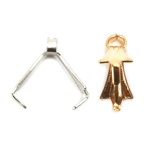 Yellow Plated & White Plated Bail Small - Packs of 12 - Otto Frei