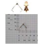 Yellow Plated & White Plated Bail Small - Packs of 12 - Otto Frei