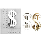 Yellow Plated & White Plated Money Clip - Otto Frei