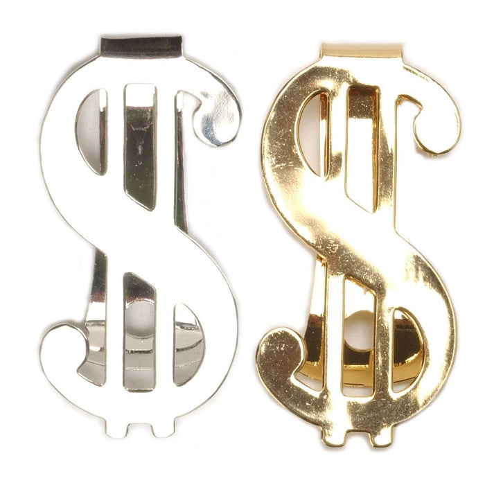Yellow Plated & White Plated Money Clip - Otto Frei