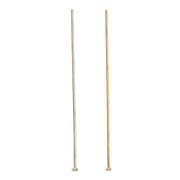 Yellow Plated & White Plated Pad Wire 2" Length - Packs of 144 Pieces - Otto Frei