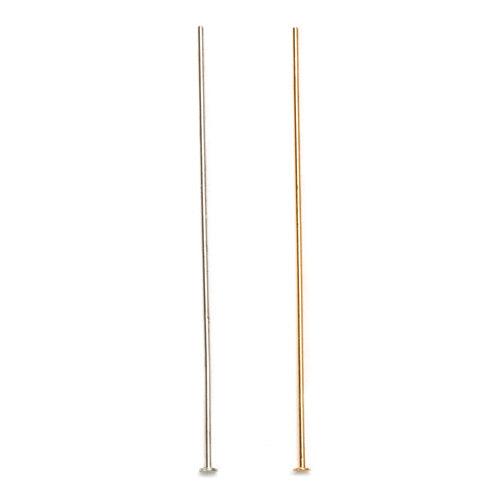 Yellow Plated & White Plated Pad Wire 2" Length - Packs of 144 Pieces - Otto Frei