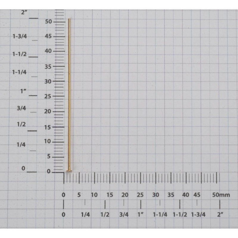 Yellow Plated & White Plated Pad Wire 2" Length - Packs of 144 Pieces - Otto Frei