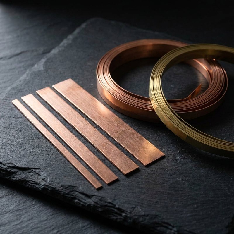 Copper, Brass, Nickel Silver Stampings & Rivets